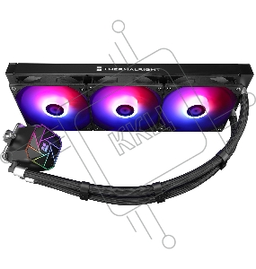 Система жидкостного охлаждения Thermalright Aqua Elite 360 V3 ARGB Soc-AM5/AM4/1151/1200/2066/1700 черный 4-pin 25.6dB Al Ret (A-ELITE-BL-360-ARGB-V3)