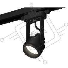 Светильник Ambrella light XT6602020 PBK черный полированный MR16 GU10 (C6602, N6121)