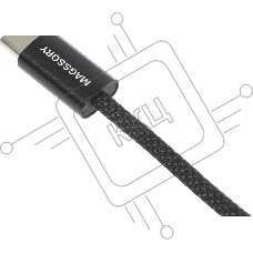 Кабель Magssory CBL002 USB Type-C (m)-USB Type-C (m) 1.5м черный коробка
