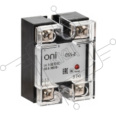 Реле твердотельное IEK Oni OSS-2 одноф. 380В (OSS-2-3-60-B)