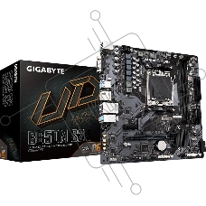 Материнская плата Gigabyte B650M S2H (V1.2), AM5, AMD B650, 2xDDR5, 4xSATA, 1xM.2, 1xPCI-E 4.0 x16, 3xUSB-A 3.2 Gen 1, 1xUSB-C 3.2 Gen 1, 1x 1Gb LAN, 3x3.5 мм, 7.1, Micro-ATX