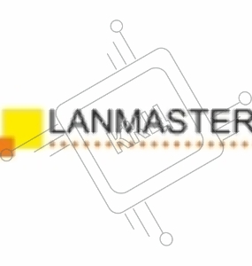 Адаптер проходной Lanmaster LAN-2LCS/NF-AM-OM3 LC duplex OM3 синий