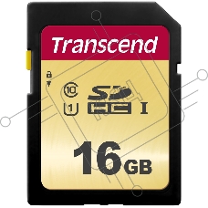 Флеш карта SD 16GB Transcend SDНC UHS-I U1, MLC