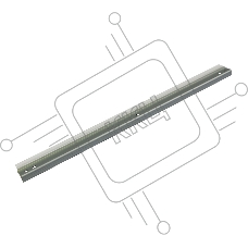 Ракель Cet CET7828 (MK4105-Blade) для Kyocera TASKalfa 1800/1801/2200/2201