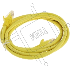 Патч-корд Premier PP12-2M/Y 1000Гбит/с UTP 4 пары cat.5E CCA molded 2м желтый RJ-45 (m)-RJ-45 (m)