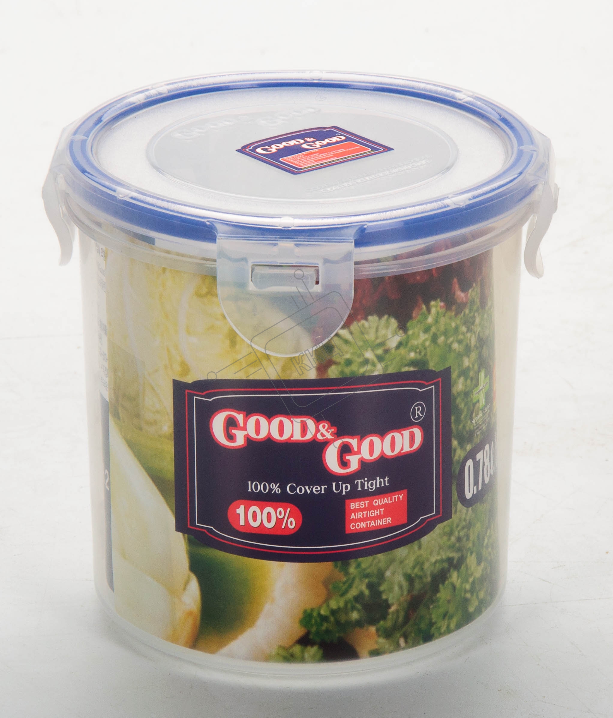 Пластиковый контейнер для продуктов с зажимом 0.78 л R2-2