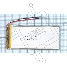 Аккумулятор Li-Pol (батарея) 5*56*115мм 3pin 3.7V/5000mAh Аккумулятор Li-Pol (батарея) 5*56*115мм 3pin 3.7V/5000mAh