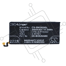 Аккумулятор CS-SMG928SL EB-BG928ABE для Samsung Galaxy S6 Edge+, 3.85V / 3000mAh / 11.55Wh