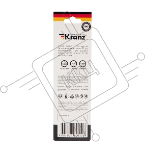 Пилка для электролобзика по металлу KRANZ T118G 76 мм 25 зубьев на дюйм 0,9-1,2 мм (2 шт./уп.) 