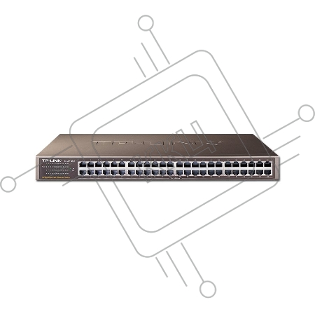 Коммутатор TP-Link SMB  TL-SF1048 48-port 10/100M Switch, 48 10/100M RJ45 ports, 1U 19-inch rack-mountable steel case
