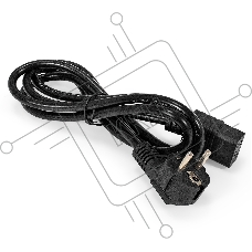 Кабель питания ExeGate Special PC19-1,8S (Евровилка Schuko->C19, 3*1.5mm2, CCA, черный, 1.8м)