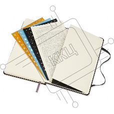 Еженедельник Moleskine CLASSIC WKLY VERTICAL POCKET 90x140мм 144стр. фиксирующая резинка черный