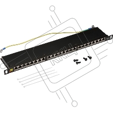 Патч-панель Lanmaster LAN-PPC24S6A 19