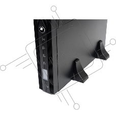 Источник бесперебойного питания (8955) Бастион SKAT-UPS 2000ВА/1800Вт RACK 2U/On-Line/4хАКБ(40-120Ач)/220В/SNMP slot/5 л.г./МПТ