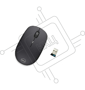 Мышь Dell Mouse WM126 Wireless; USB; optical; 1000 dpi; 3 butt; black