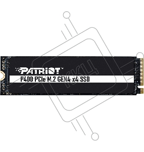 Накопитель SSD Patriot P400 2TB, M.2 2280, P400P2TBM28H, PCIe 4x4, NVMe, 7000/4800, heatshield, RET
