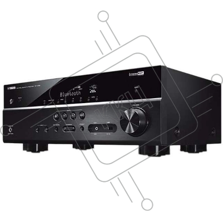 Ресивер Yamaha RX-V385 BLACK //F 5.1-канальный AV-ресивер с поддержкой Bluetooth® с полностью дискретной конфигурацией и высококачественными ЦАП