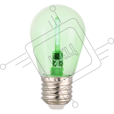 Лампа GLDEN-G45FB-5-230-E27 GREEN