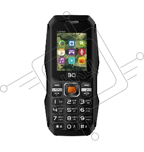 Мобильный телефон BQ 1842 Tank mini Dark Blue диагональ дисплея 1.77” 128x160/32+32Mb/FM/2Sim/microSD/1200mAh