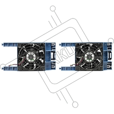 Вентилятор для серверов HPE ProLiant DL36X Gen10 P26477-B21 черный/синий 40мм 28000rpm 4-pin
