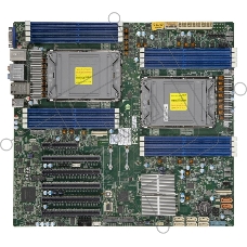 Серверная материнская плата Supermicro MBD-X12DAI-N6, 2xLGA 4189, Intel C621A, 16xDDR4, 8xSATA, 6xPCIe 4.0 x16, 1xPCIe 4.0 x8, 2xM.2, 2x1Gb LAN, 6xUSB 3.2 Gen 1, 2xUSB 3.2 Gen 2, 1xVGA, 1xCOM, 1xTPM, E-ATX