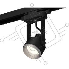 Светильник Ambrella light XT6602022 PBK/MCH черный полированный/хром матовый MR16 GU10 (C6602, N6123)