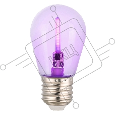 Лампа GLDEN-G45FB-5-230-E27 VIOLET