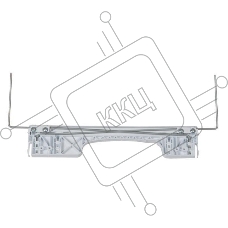 Петля люка стиральной машины Indesit, Hotpoint-Ariston, Ariston C00087073