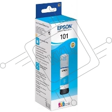 Картридж струйный Epson L101 C13T03V24A синий (70мл) для Epson L4150/L4160/L6160/L6170/L6190