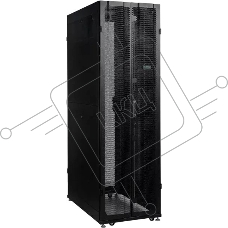 Шкаф серверный Systeme Electriс (UR3150) напольный 42U 750x1070мм пер.дв.перфор. 4 бок.пан. 1800кг черный