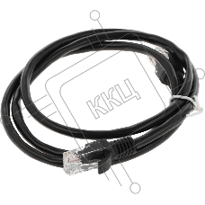 Патч-корд Premier PP12-1M/BK 1000Гбит/с UTP 4 пары cat.5E CCA molded 1м черный RJ-45 (m)-RJ-45 (m)