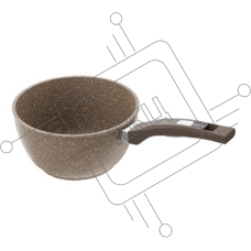 Ковш Мечта Гранит brown 1,7 л, 82806, несъемная ручка, стеклянная крышка