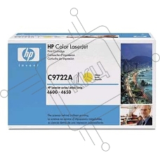 Картридж лазерный HP C9722A желтый для Color LJ 4600 Series 8000 стр.
