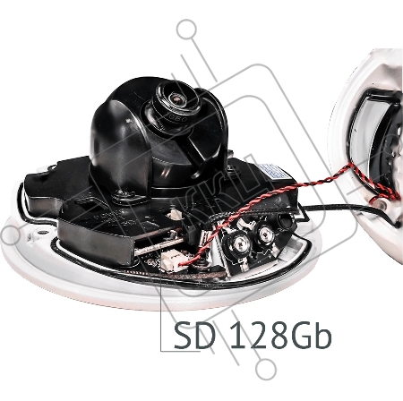 Видеокамера IP Trassir TR-D4121IR1 3.6-3.6мм цветная