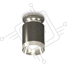 Светильник Ambrella Light XS6303101 DCH/PSL черный хром/серебро полированное MR16 GU5.3 (N6903, C6303, N6132)