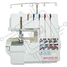 Оверлок Merrylock 007 (5-ти-ниточный), 20 швейных операций, 2-,3-,4-,5-ти ниточная строчка