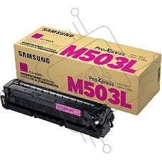 Картридж лазерный Samsung CLT-M503l SU283A пурпурный для Samsung C3010/C3060 (5000стр.)