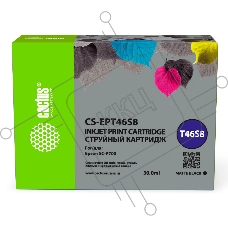 Картридж струйный Cactus CS-EPT46S8 (T46S8) черный пигментный (30 мл) для Epson SureColor SC-P700