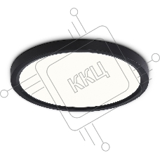 Светильник светодиодный ультратонкий Ambrella light FZ1904 BK черный IP54 20W 3000K-6500K CCT-переключатель D300*25 (Без ПДУ)