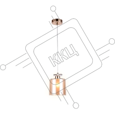 Светильник Ambrella light TR3578 GD/TI золото/янтарь E27 max 40W D150*1025