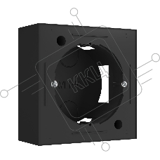Коробка для накладного монтажа Werkel W8000008 (черный)