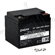 Батарея ExeGate DT 1240 (12V 40Ah), клеммы под болт М6