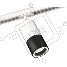 Светильник Ambrella light XT7402090 SBK/SWH черный песок/белый песок MR16 GU5.3
