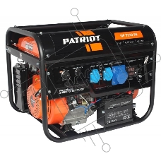 Электрогенератор бензиновый Patriot GP 7210AE, 6.5 кВт, 78 дБ, 81 кг
