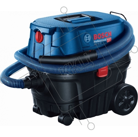 Строительный пылесос BOSCH GAS 12-25 PL (060197C100)  сух/влаж, 25 л, 1250 Вт, L, 65 л/с