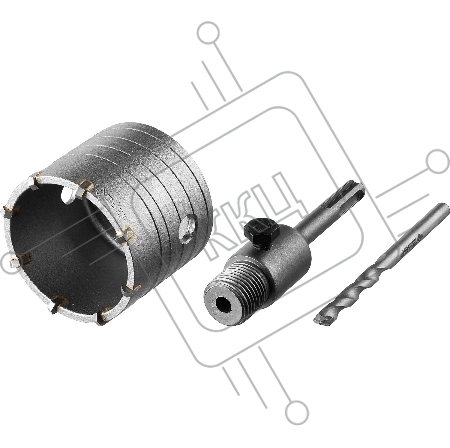 Коронка ЗУБР 29211-68  по бетону мастер с державкой sds-plus 68мм