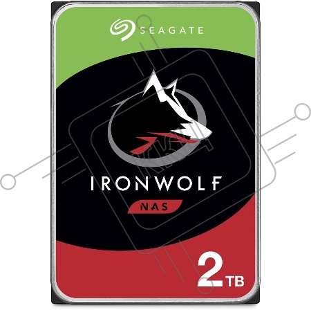 Жесткий диск Seagate Original SATA-III 2Tb ST2000VN004 NAS Ironwolf (5900rpm) 64Mb 3.5