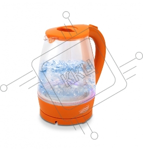 Чайник электрический Великие Реки Дон-1 оранжевый