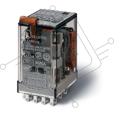 Реле 4CO 7А 24В AC FINDER 553480240040