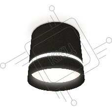 Светильник Ambrella Light XS8111006 SBK/FR черный песок/белый матовый GX53 (C8111, N8462)